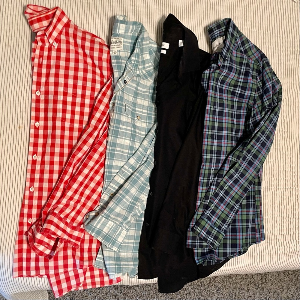 Various Men’s dress shirts